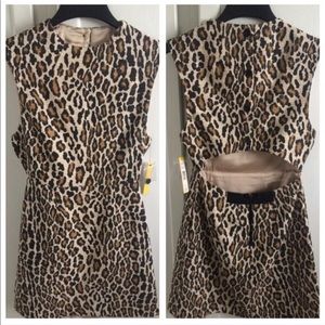 Alice + Olivia Leopard print dress- Worn Once